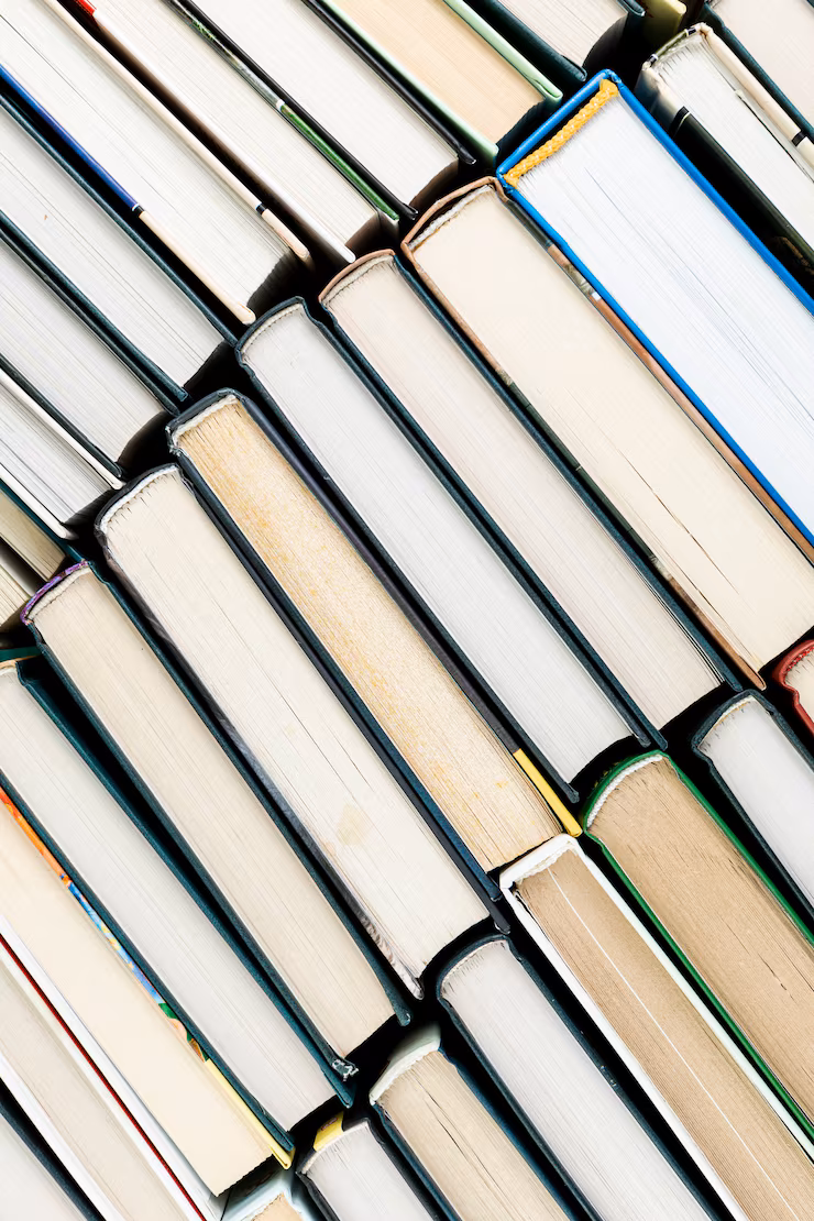 Financial books collection